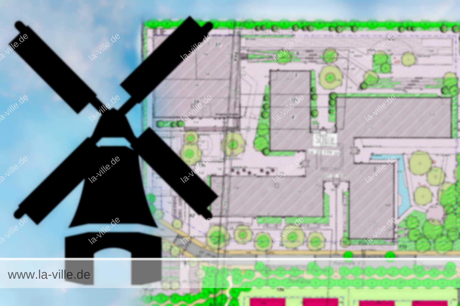 Plan neue Gesamtschule Bornheim, Windmühle